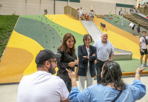 Inés Rey: “O novo corredor verde exemplifica o compromiso do Goberno municipal con Novo Mesoiro”